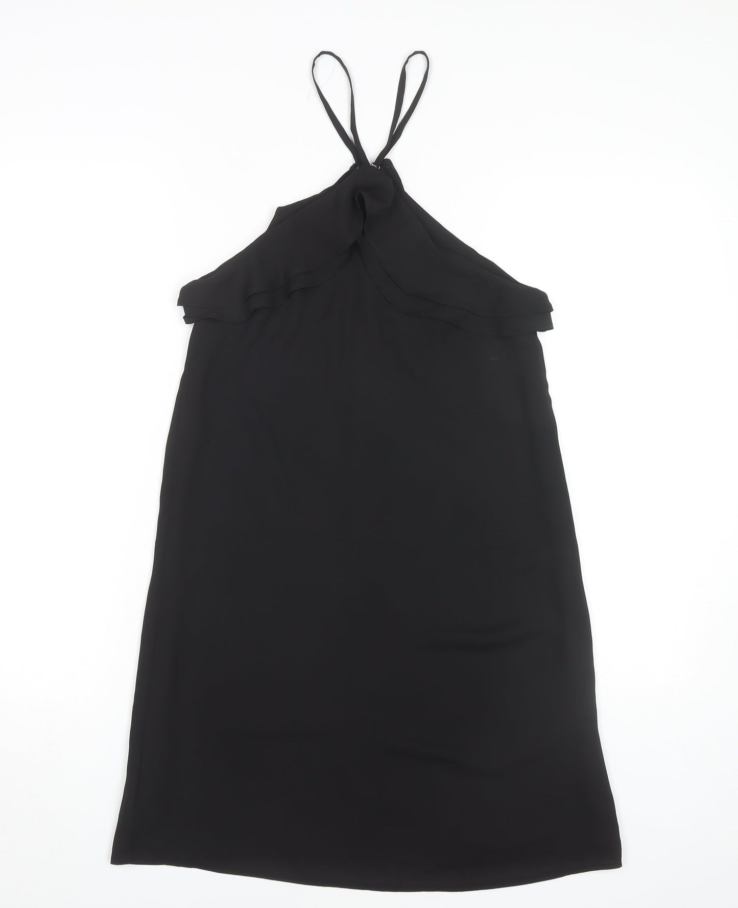 Miss Selfridge Women's Black Halter Dress Size 8
