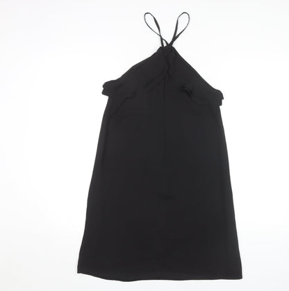 Miss Selfridge Women's Black Halter Dress Size 8