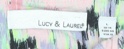 Lucy & Laurel Women's Multicoloured A-Line Dress L