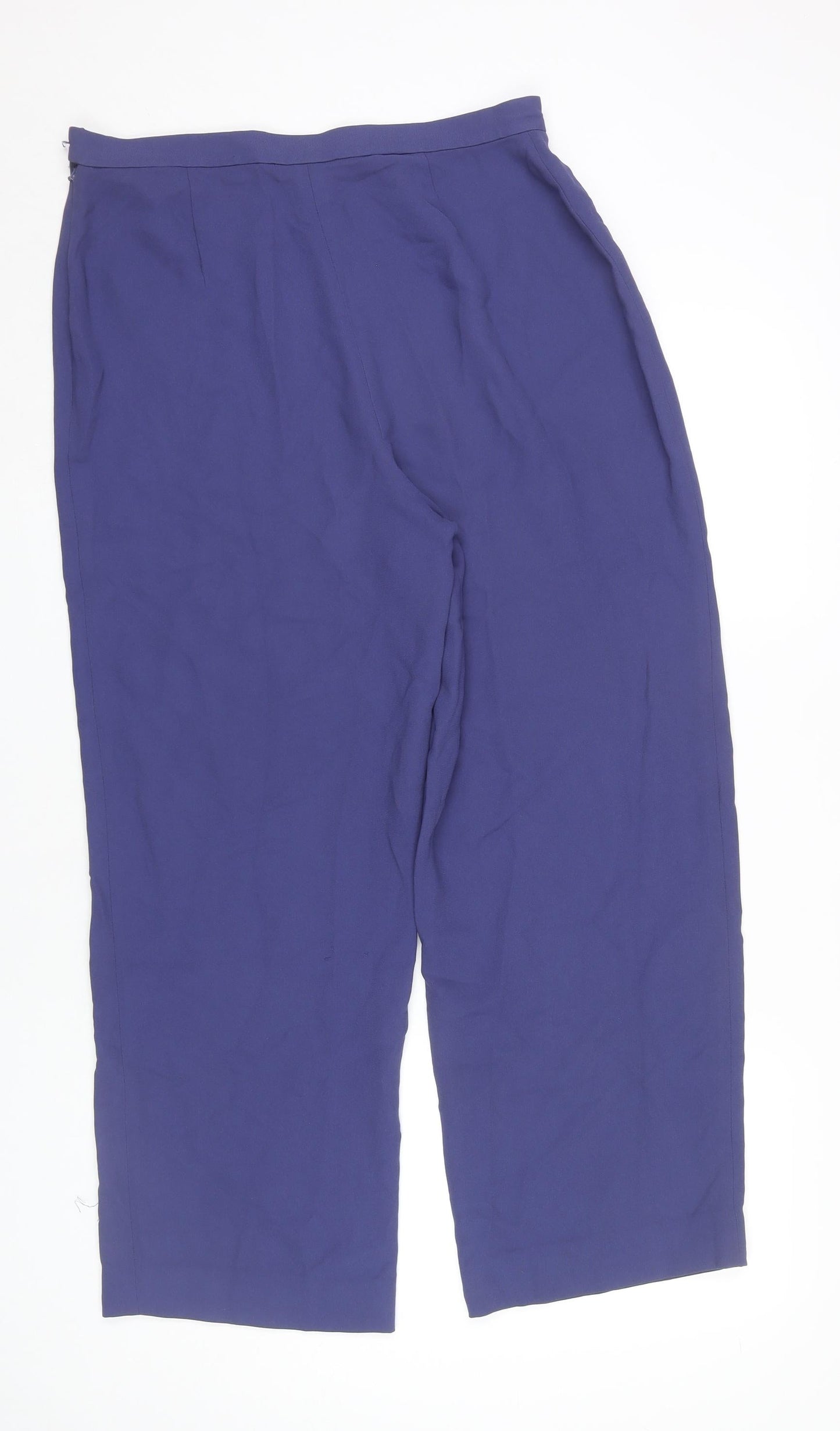Richards Women's Blue Trousers, Size 16, Straight Leg