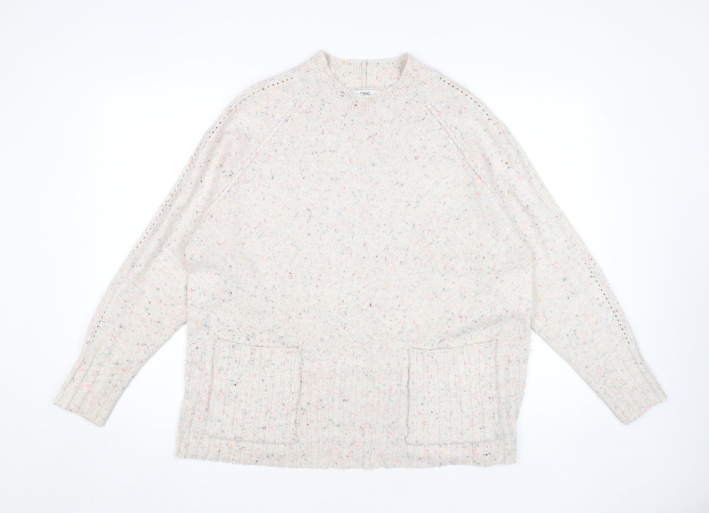 Womens UK Size 20 NEXT Multicoloured Pullover Jumper