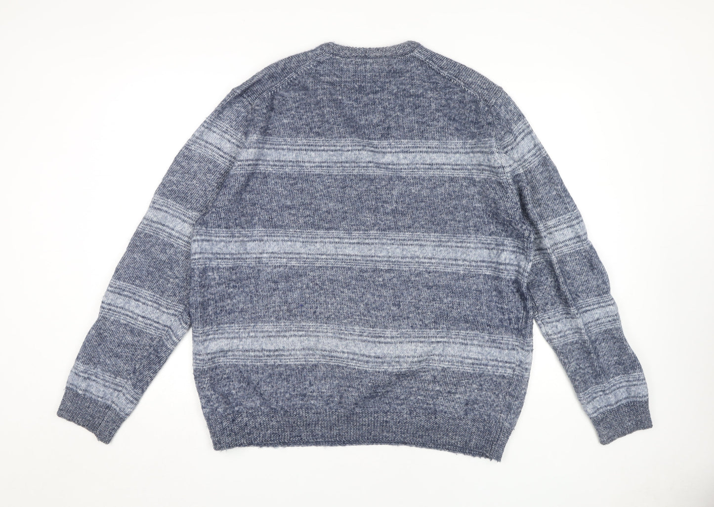 Marks and Spencer Men's 2XL Blue Pullover Jumper