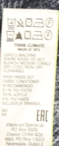 Marks and Spencer Men's 2XL Blue Pullover Jumper