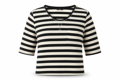 Womens UK Size 10 Marks and Spencer Black Basic T-Shirt