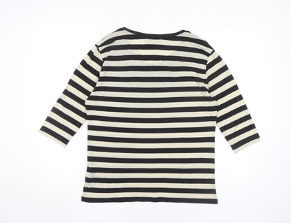 Womens UK Size 10 Marks and Spencer Black Basic T-Shirt