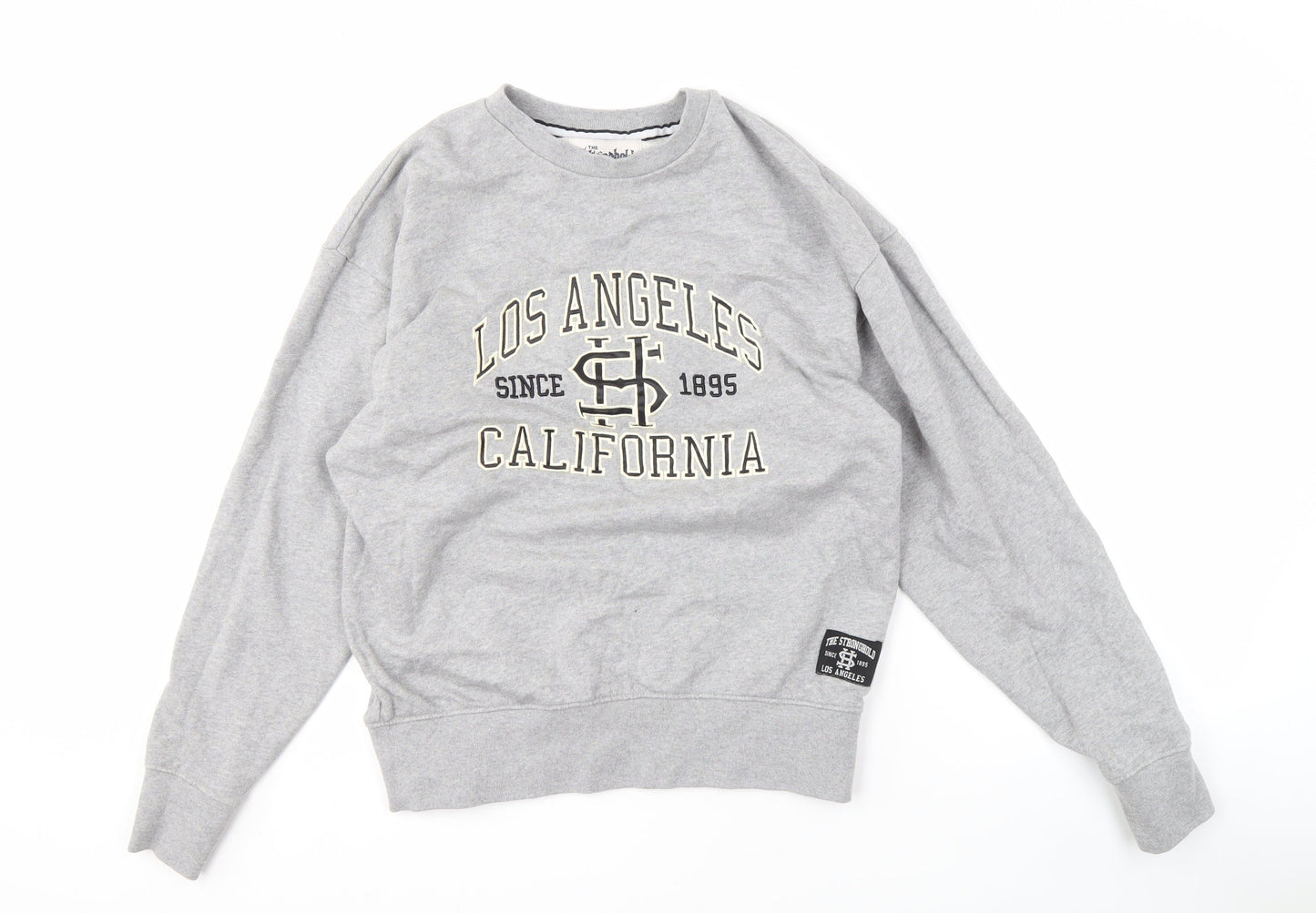 The Stronghold Men's Grey Pullover Sweatshirt, S