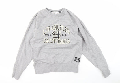 The Stronghold Men's Grey Pullover Sweatshirt, S