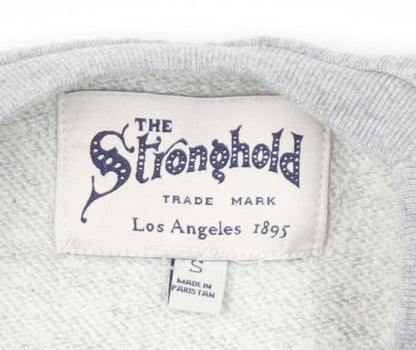 The Stronghold Men's Grey Pullover Sweatshirt, S