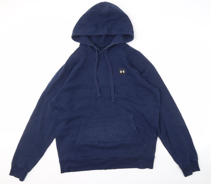 Under Armour Men's Blue Pullover Hoodie - M