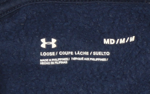Under Armour Men's Blue Pullover Hoodie - M