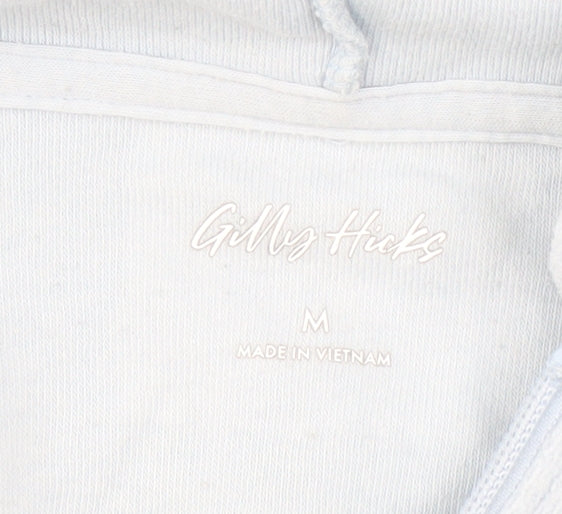 Womens UK Size M Gilly Hicks Blue Full Zip Hoodie