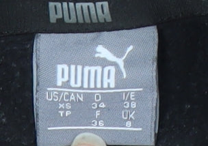 Puma Women's Black Pullover Hoodie Size 8