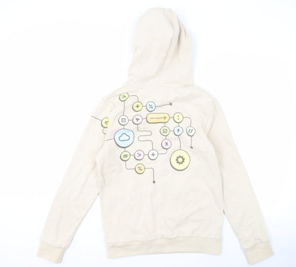 Bumble Beige Unisex Adults Hoodie, Size S, Lightweight