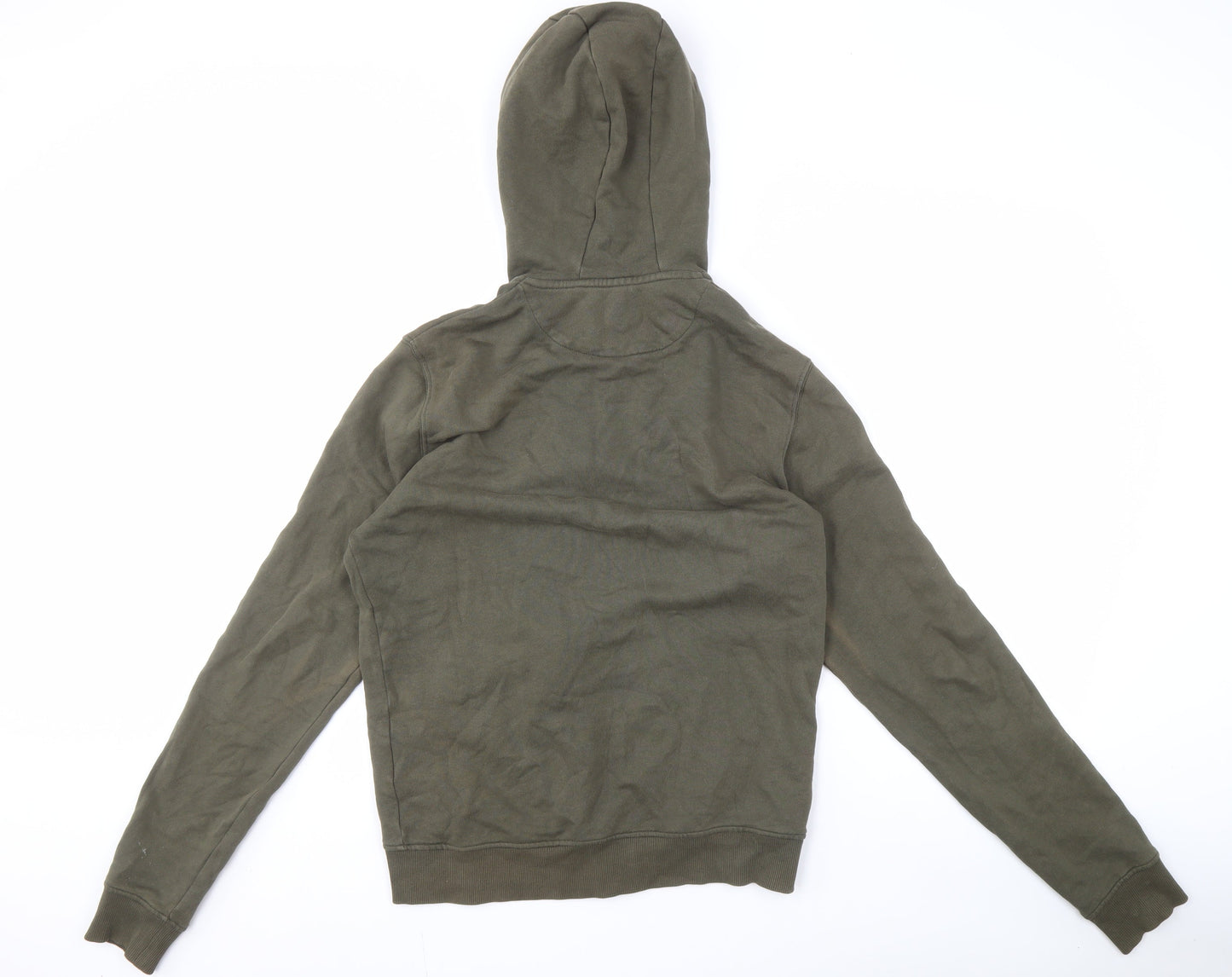 Mens UK Size L Lyle & Scott Green Full Zip Hoodie
