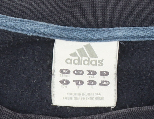 Adidas Men's Black Sweatshirt - Size S, Sports, Pullover