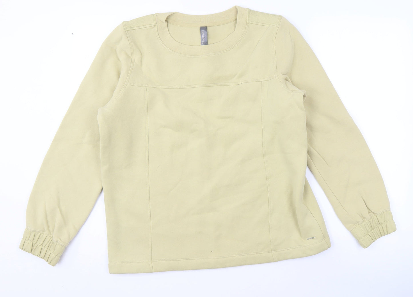 Mondetta Women’s Beige Pullover Sweatshirt M