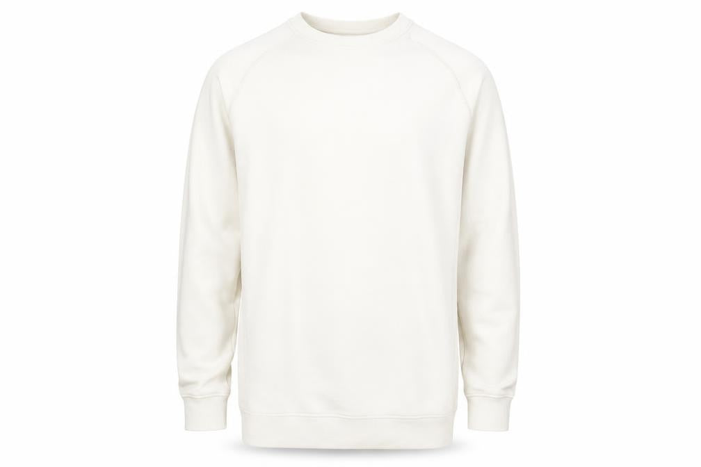 Mens UK Size S Brave Soul Ivory Pullover Sweatshirt