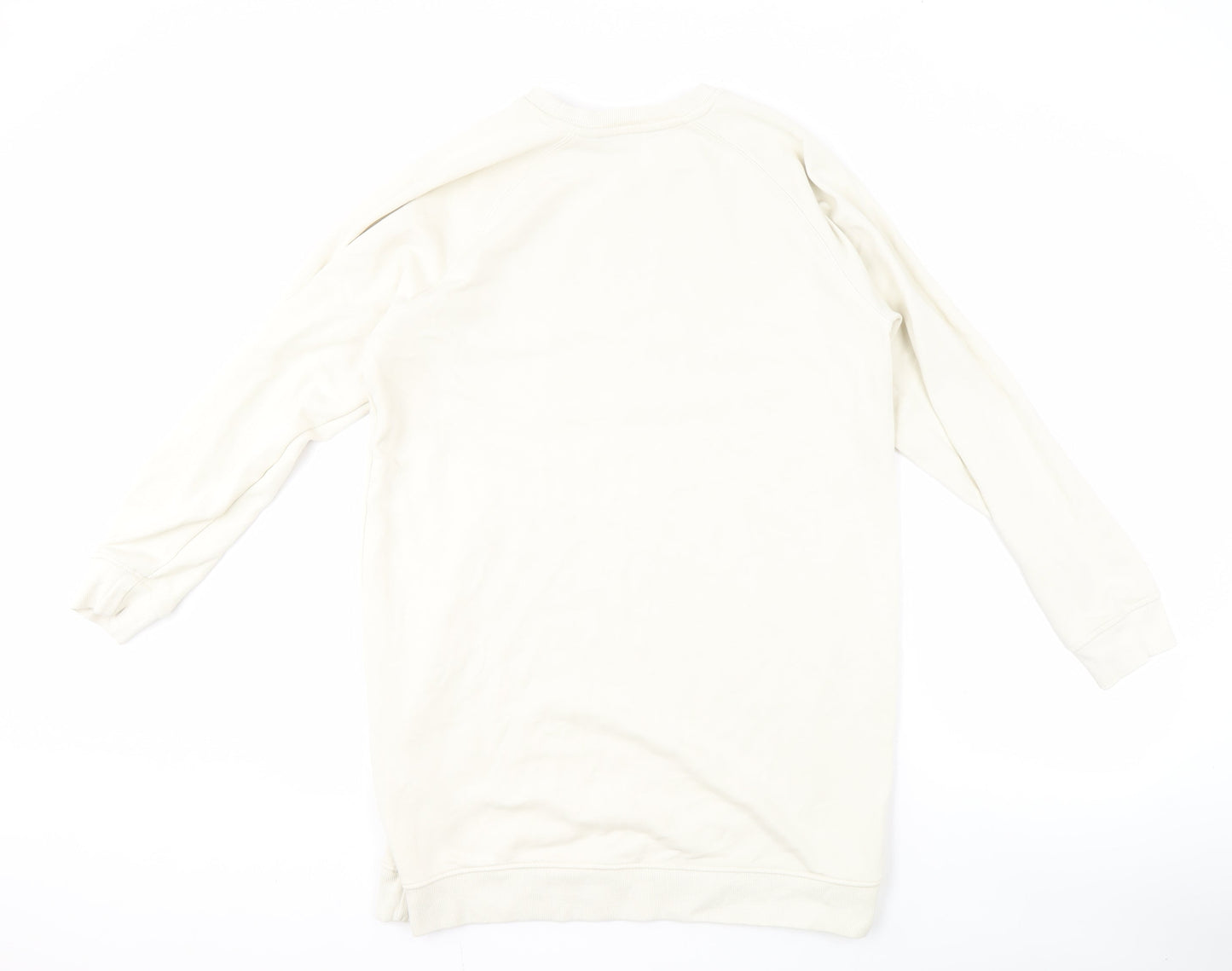 Mens UK Size S Brave Soul Ivory Pullover Sweatshirt