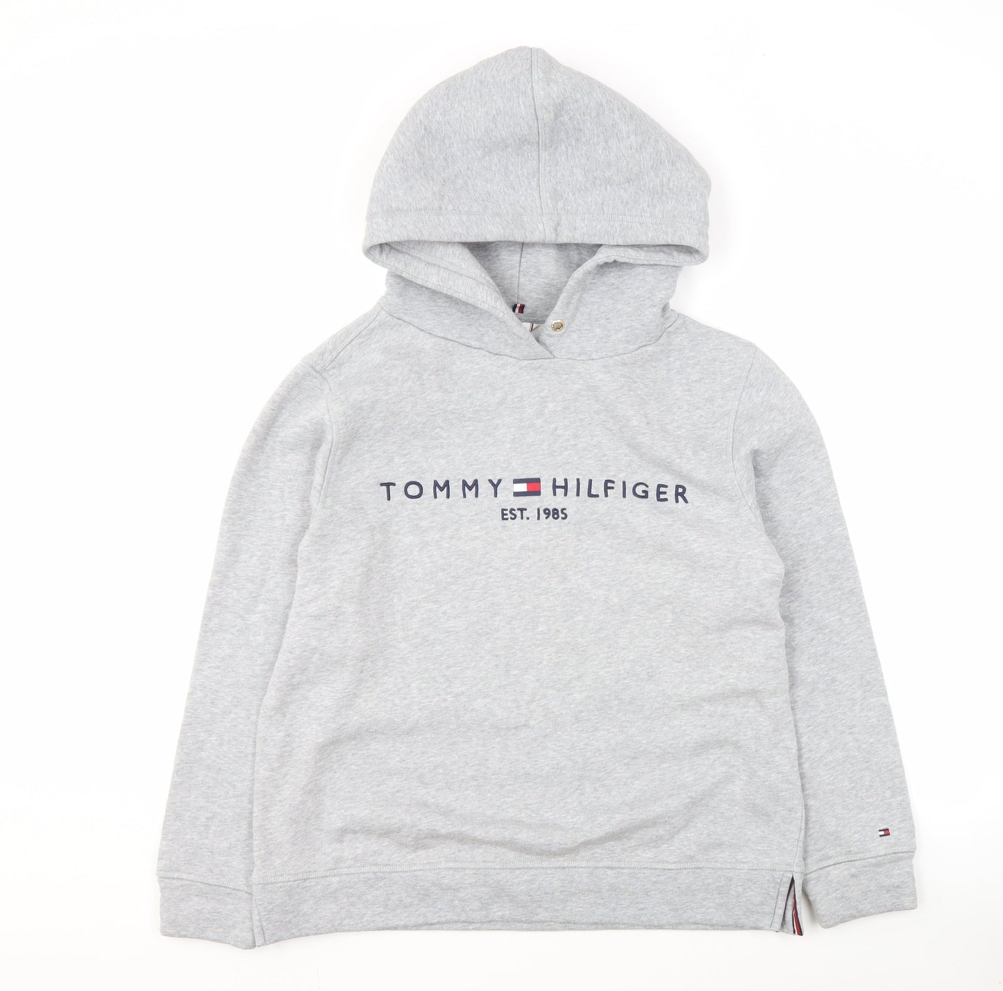 Tommy Hilfiger Men's Grey Logo Hoodie, Size M - New