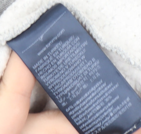 Tommy Hilfiger Men's Grey Logo Hoodie, Size M - New