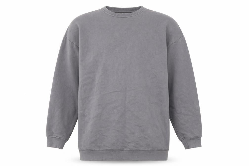 Mens UK Size XS Brave Soul Grey Pullover Sweatshirt