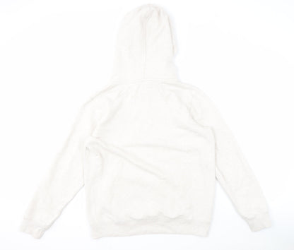 Unisex Adults UK Size 14 Disney Ivory Pullover Hoodie