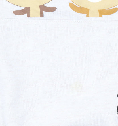 Unisex Adults UK Size 14 Disney Ivory Pullover Hoodie