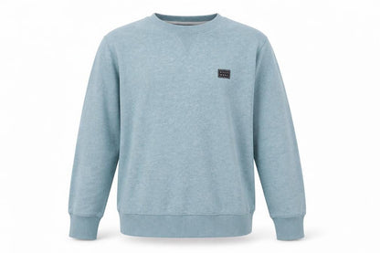 Front view of Billabong boys’ blue crew neck logo sweatshirt -, size 14