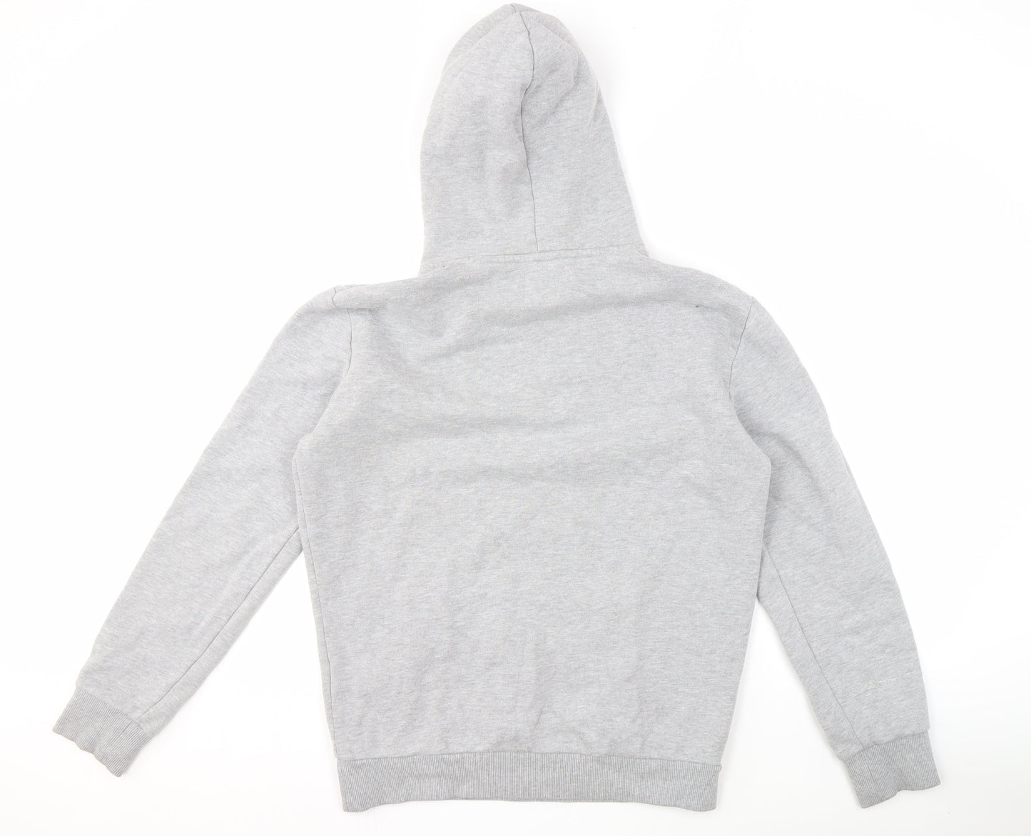 Superdry Men's Grey Hoodie S Pullover Logo Graphic