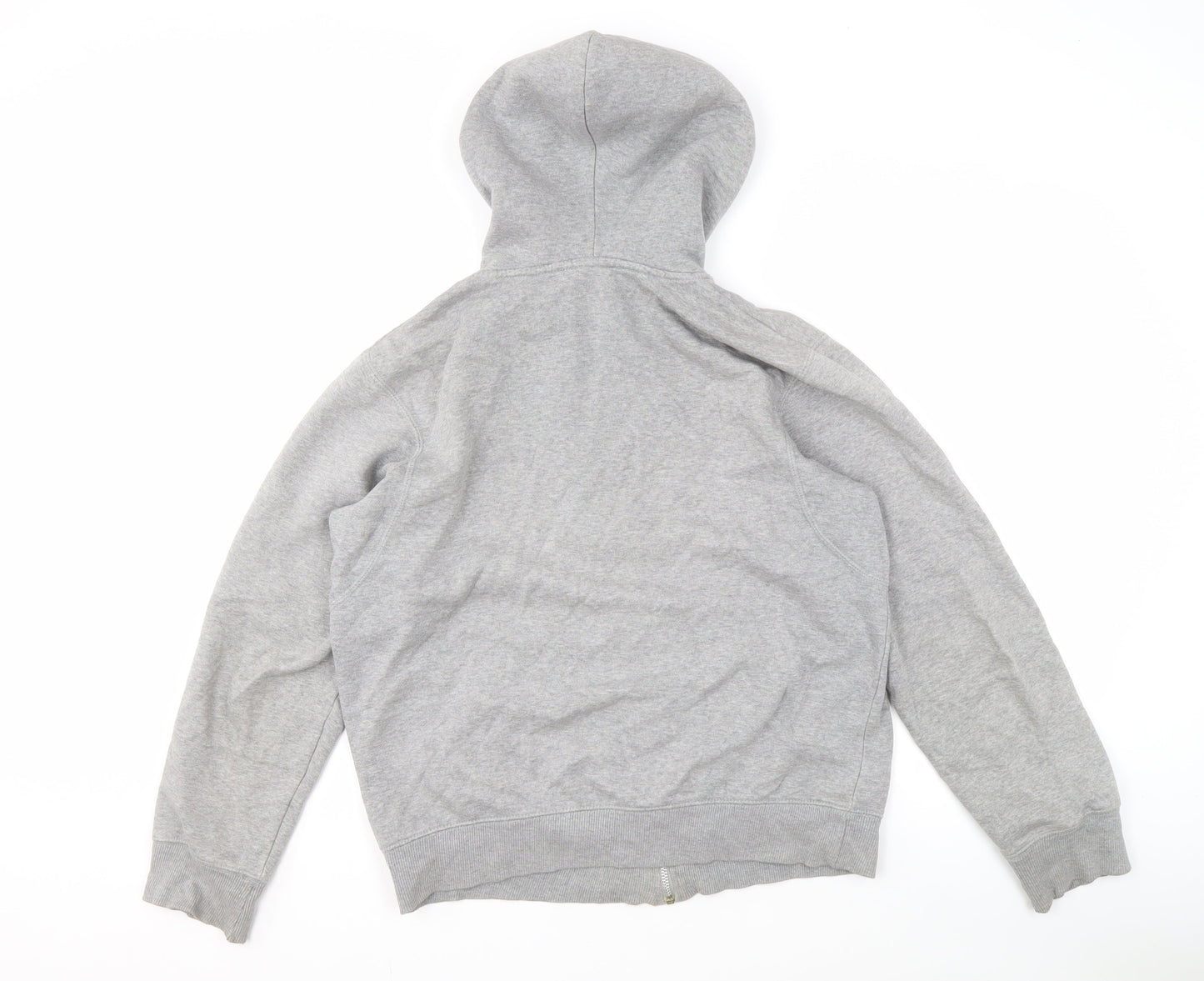 Mens UK Size S Nike Grey Full Zip Hoodie