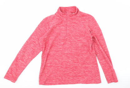 Womens UK Size 14 Mountain Warehouse Pink Pullover Sweatshirt