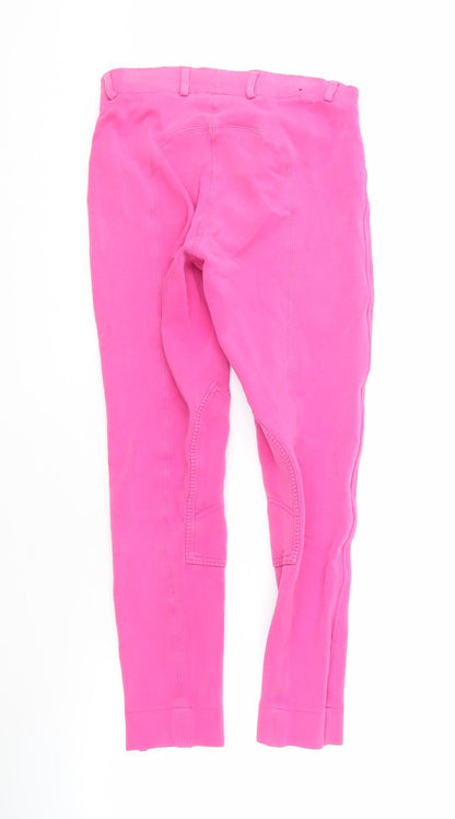 Requisite Women's Pink Jogger Trousers - Size 10