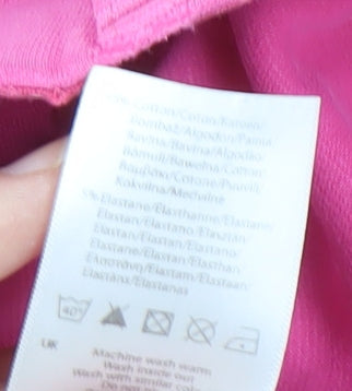 Requisite Women's Pink Jogger Trousers - Size 10