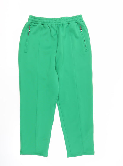 Forever Unique Women's Green Jogger Activewear Trousers