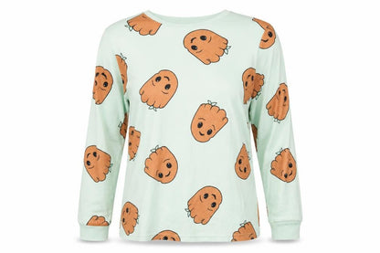Primark Women's Green Marvel Pyjama Top, Size 10-12