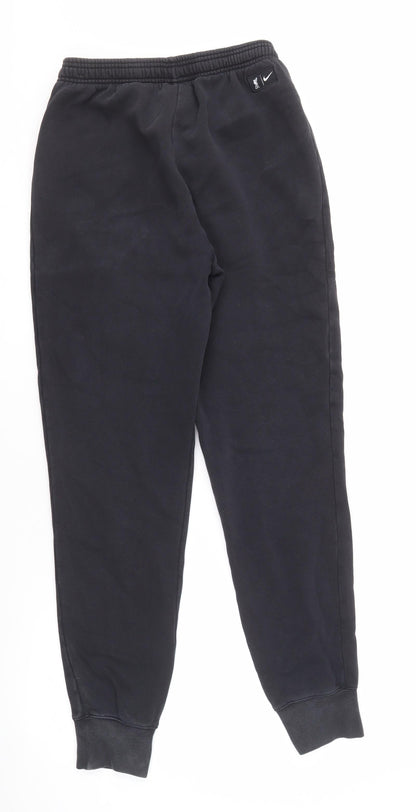 Nike Men's Black Jogger Trousers S for Gym & Training