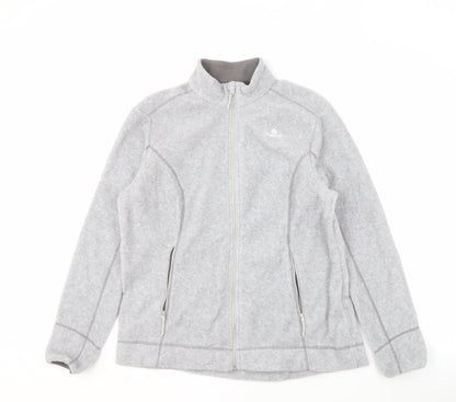 Decathlon Men's Grey Fleece Jacket XL