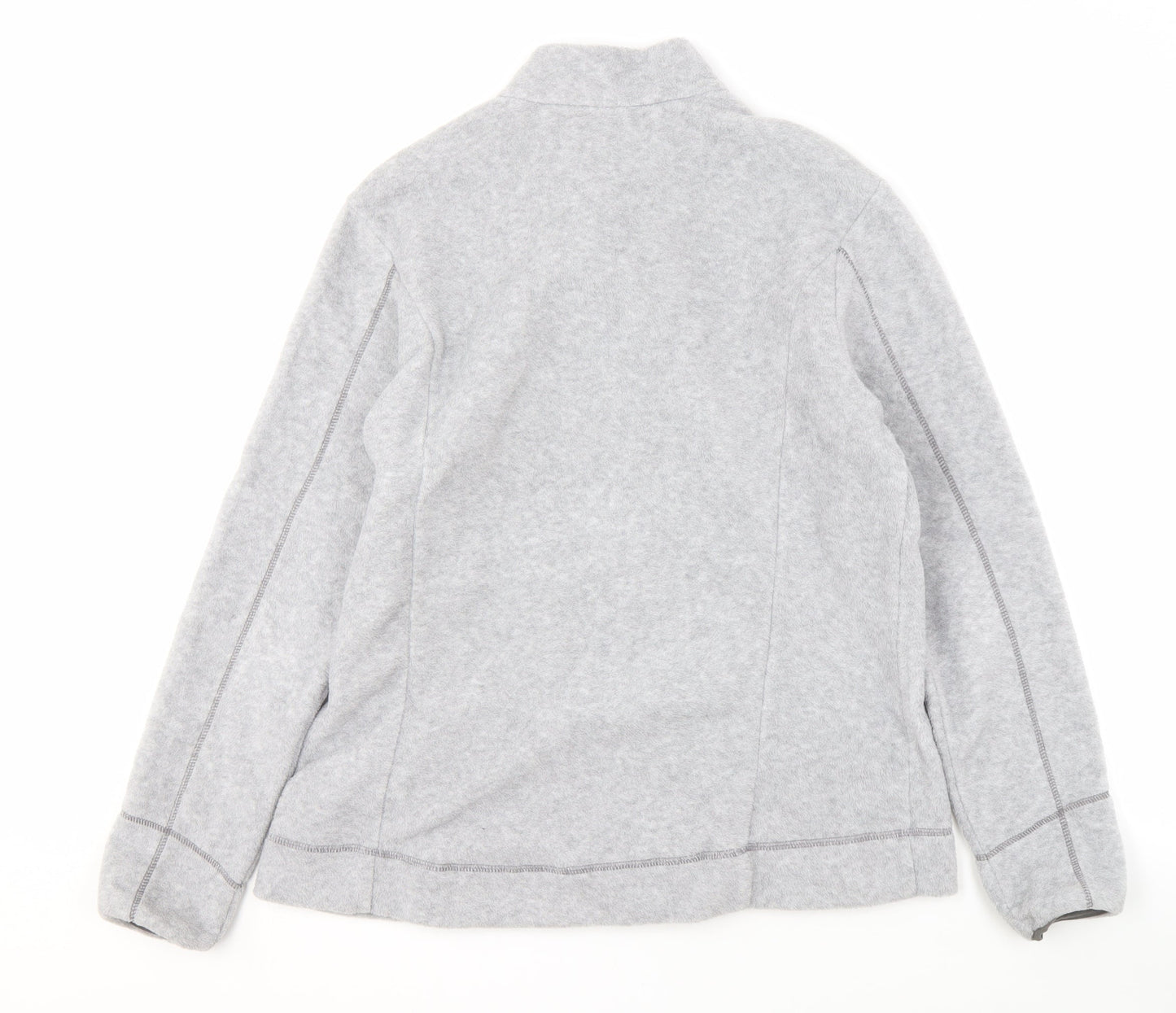 Decathlon Men's Grey Fleece Jacket XL