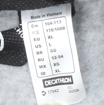 Decathlon Men's Grey Fleece Jacket XL