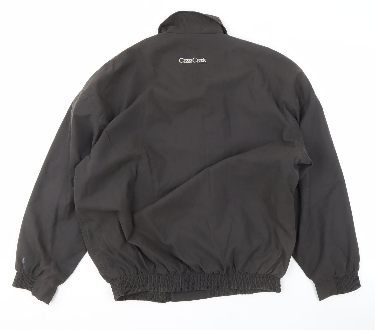 Mens UK Size M CrossCreek Black Basic Jacket