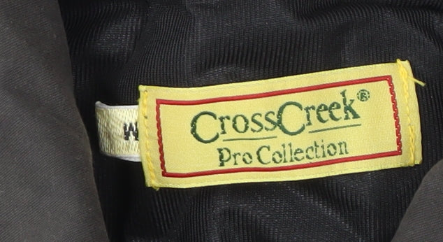 Mens UK Size M CrossCreek Black Basic Jacket