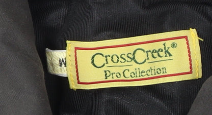Mens UK Size M CrossCreek Black Basic Jacket