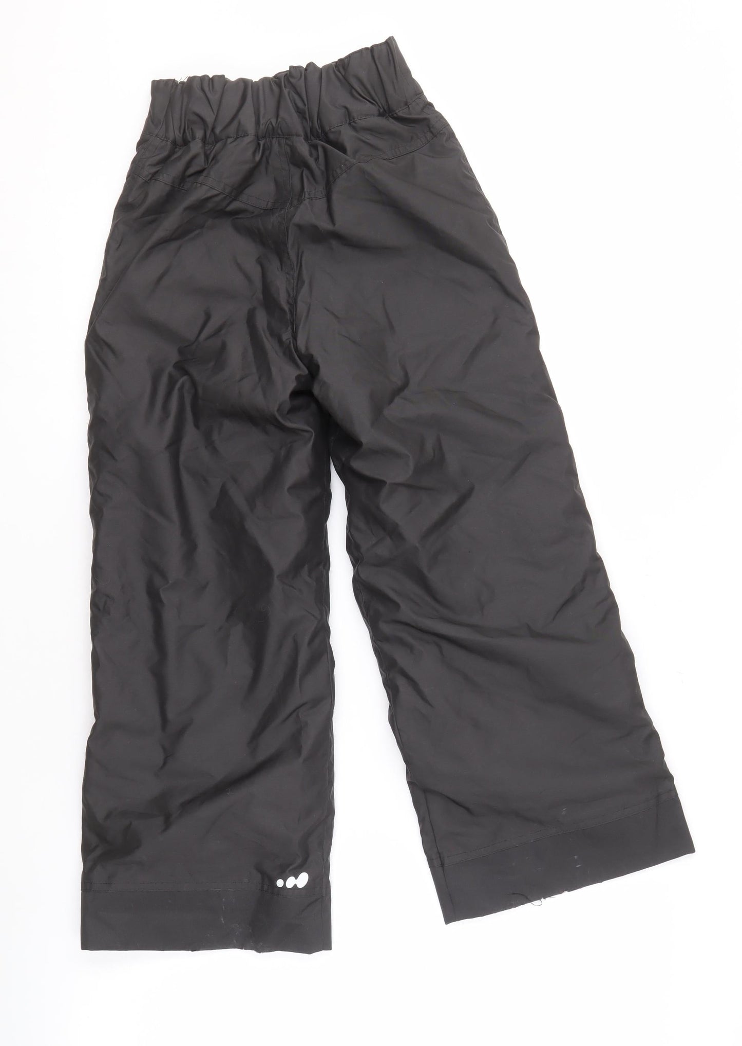 Decathlon Boys' Black Snow Pants 8 Years