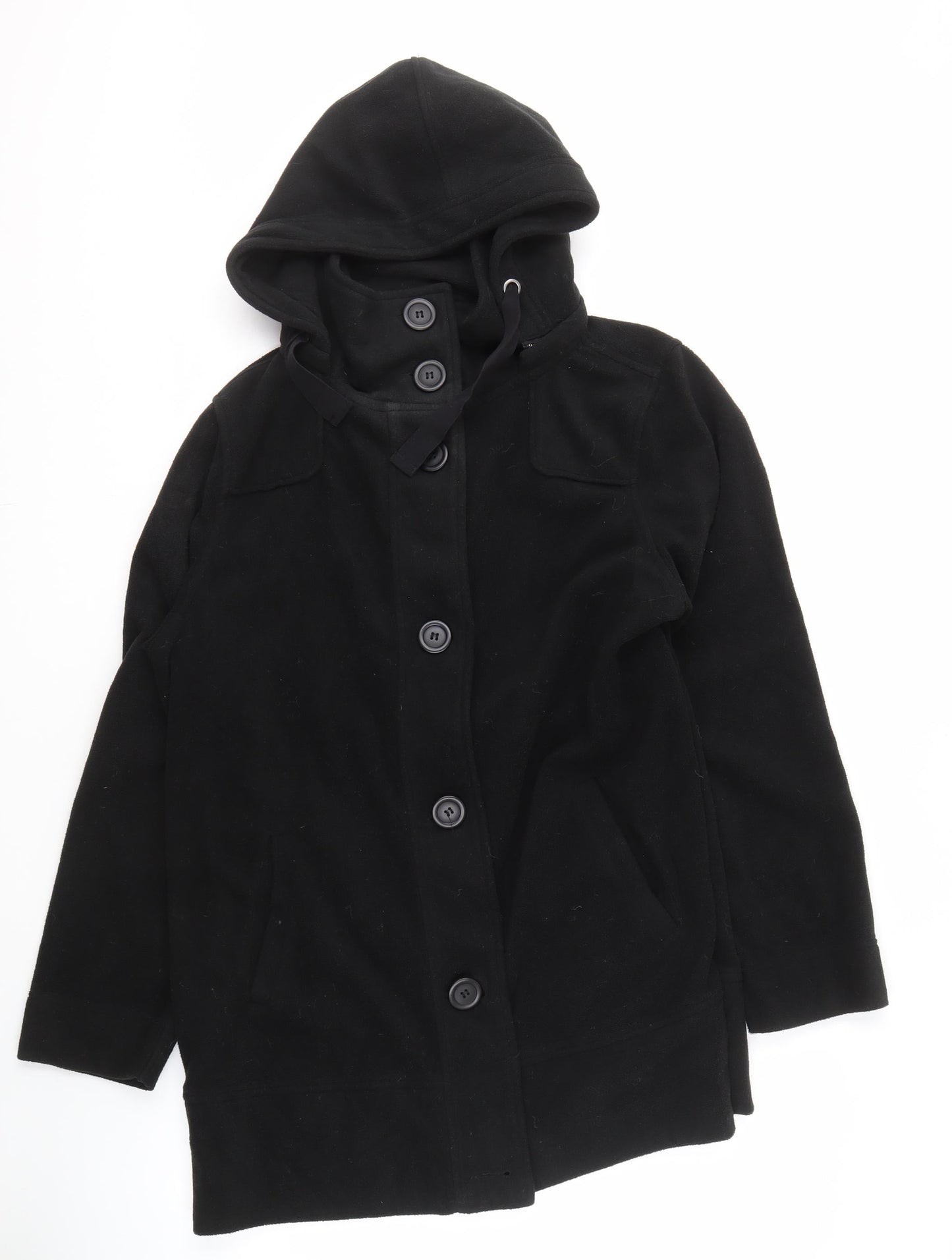 Brandit Women's Black Hooded Coat 4XL Classic Casual