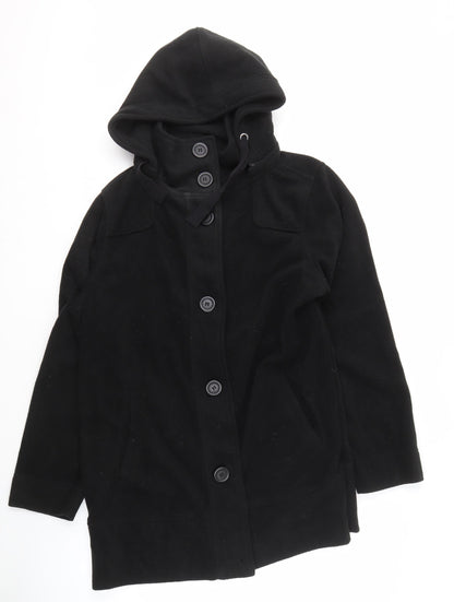 Brandit Women's Black Hooded Coat 4XL Classic Casual