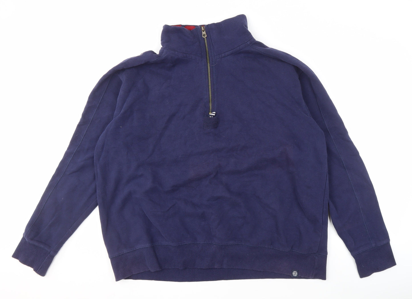 Mens UK Size XL Tog Twenty Four Blue 1/2 Zip Sweatshirt
