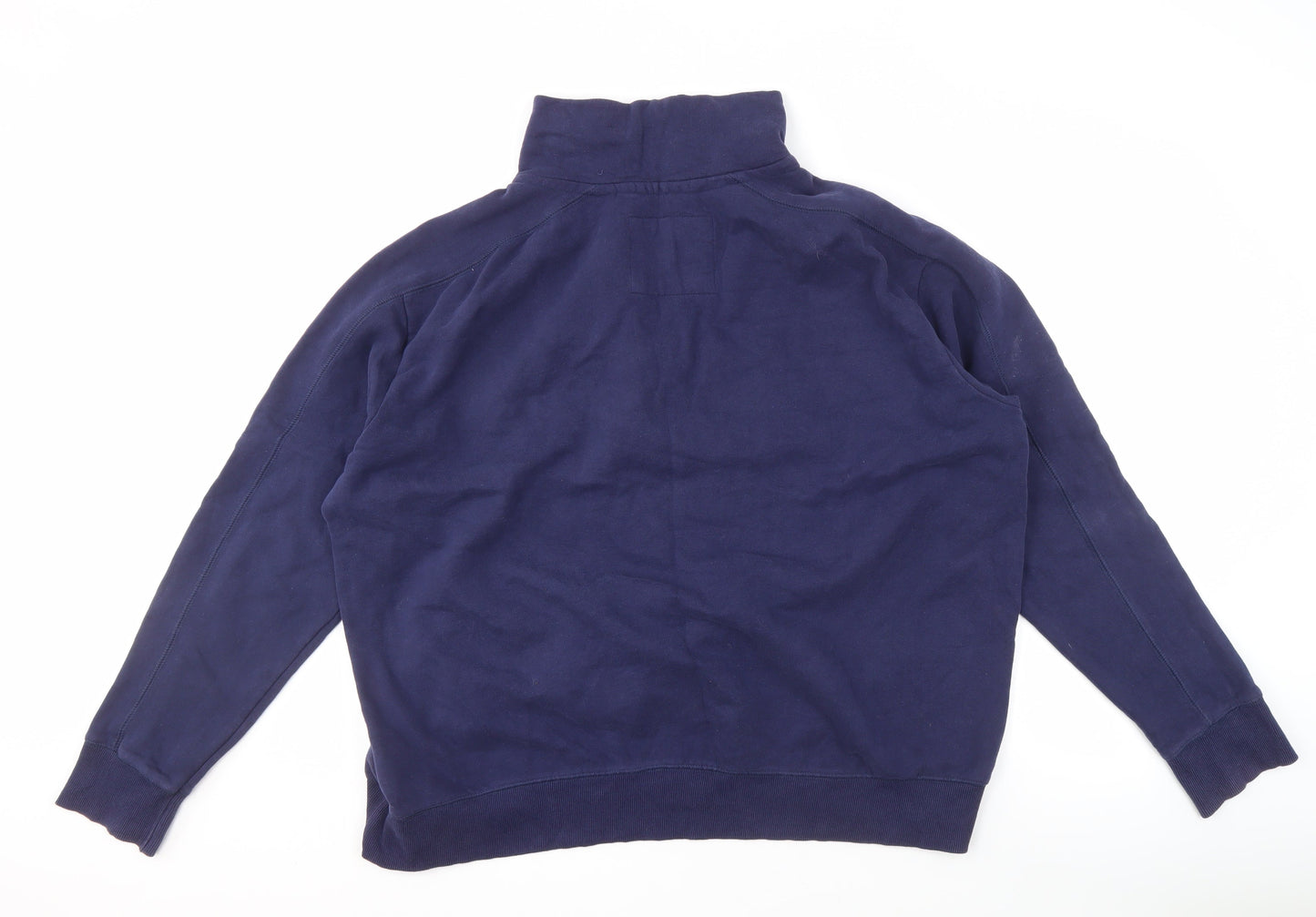 Mens UK Size XL Tog Twenty Four Blue 1/2 Zip Sweatshirt