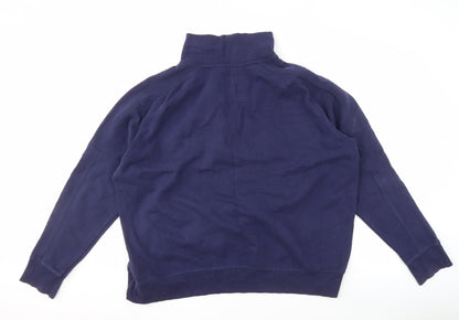 Mens UK Size XL Tog Twenty Four Blue 1/2 Zip Sweatshirt