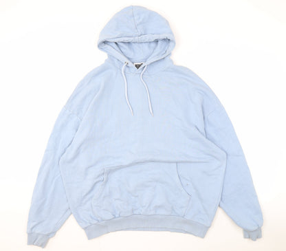 Unisex Adults UK Size L Reclaimed Vintage Blue Pullover Hoodie