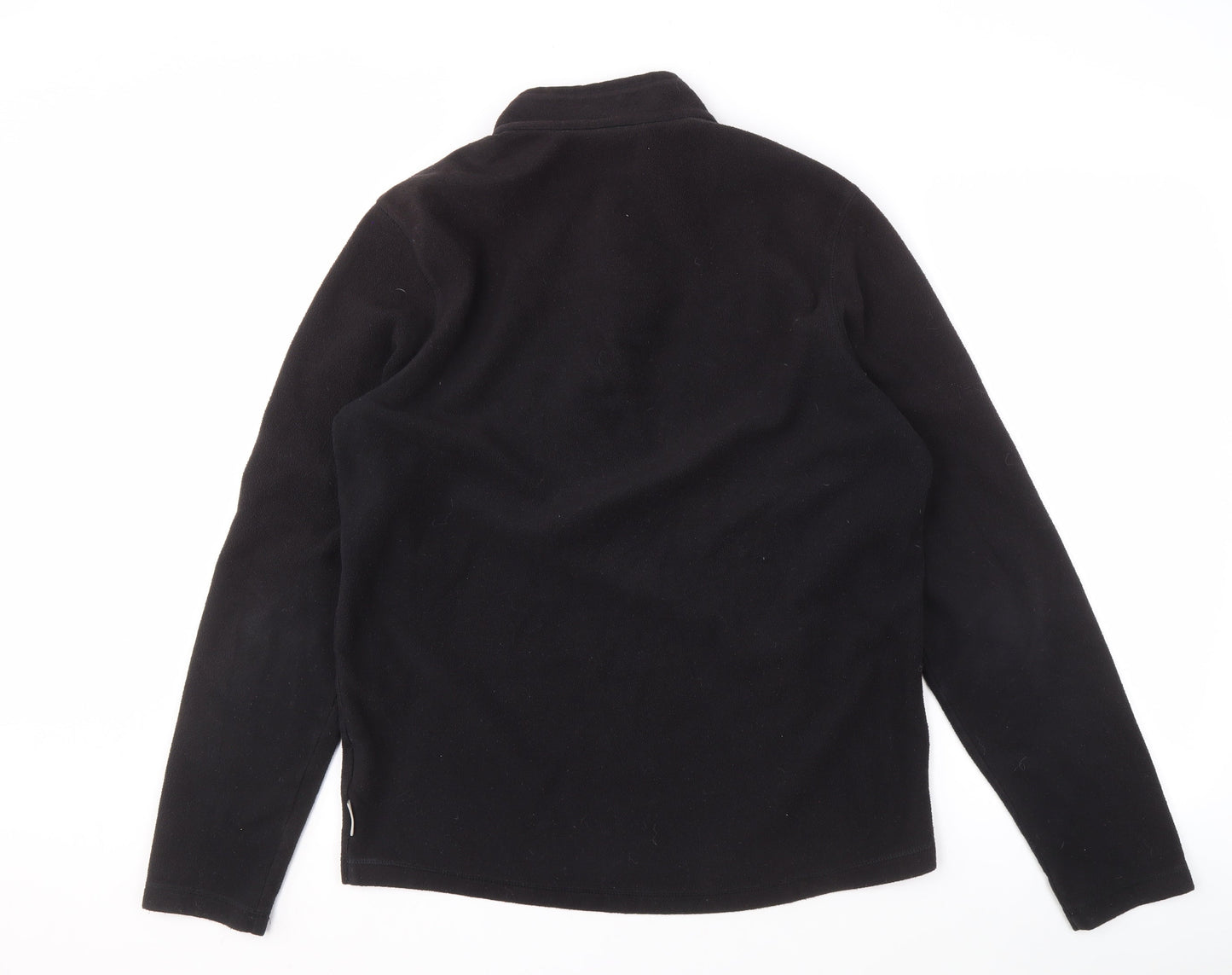 Mens UK Size L DECATHLON Black Pullover Hoodie